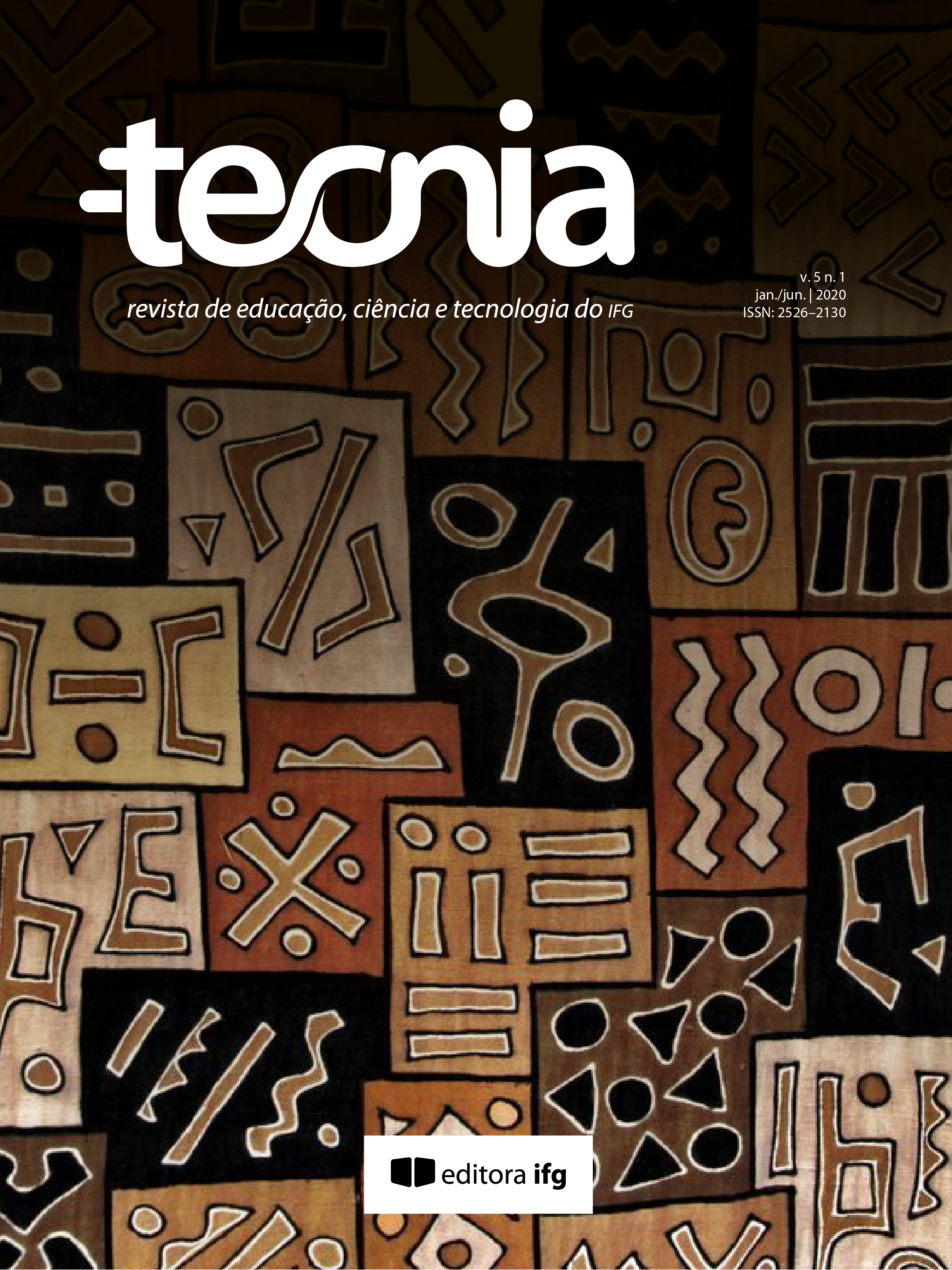 					Visualizar v. 5 n. 1 (2020): Revista Tecnia
				